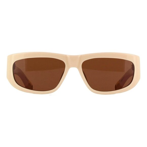 New JACQUEMUS Pink Square JAC 2 Sun C2 Sunglasses Women - Picture 2 of 4